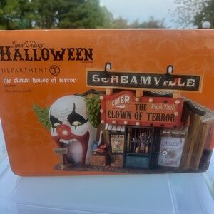 Halloween Clown House of Terror Decor